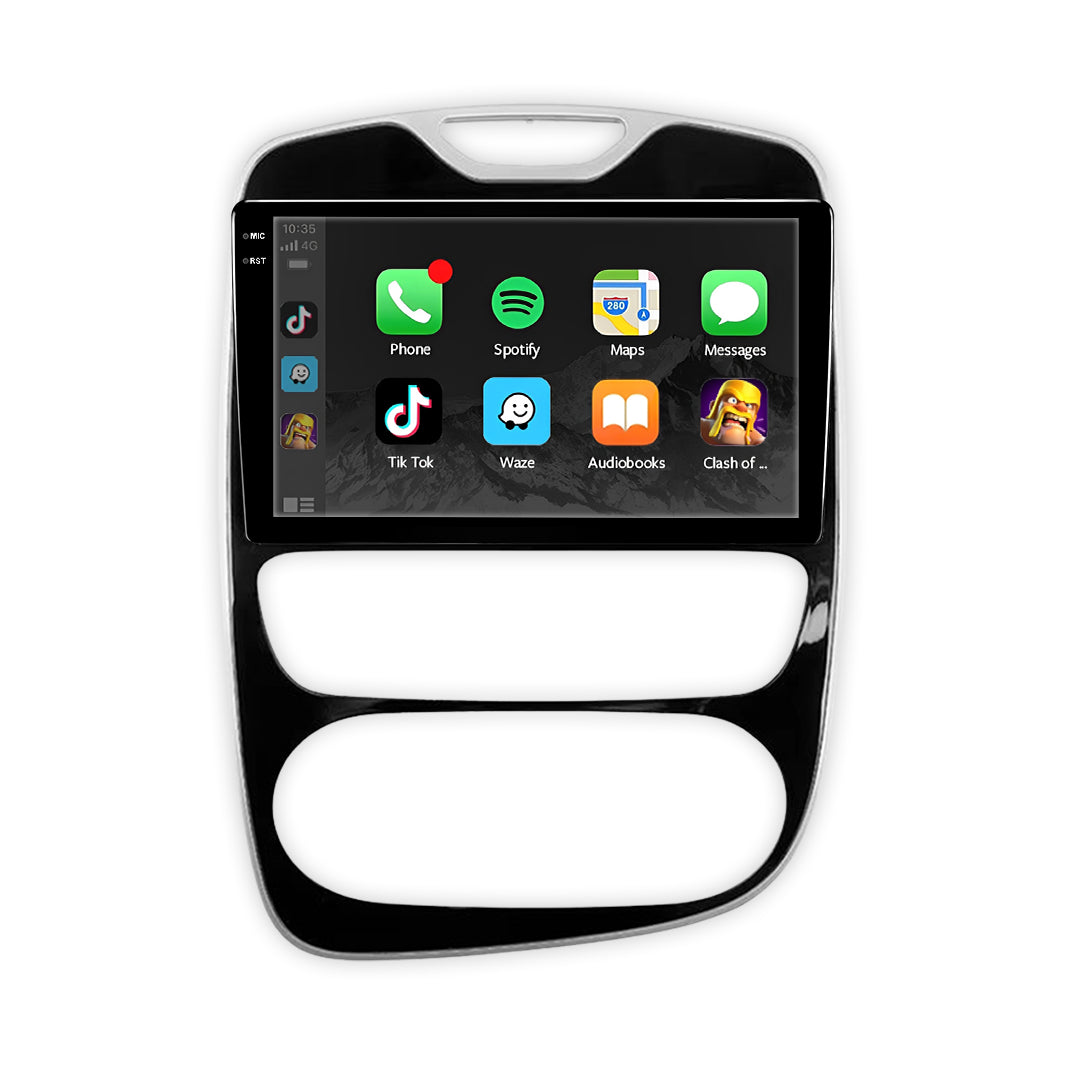 Renault Clio 4 B98 (2016 - 2019) 10" Wireless Android 16 Head Unit for Apple CarPlay / Android Auto