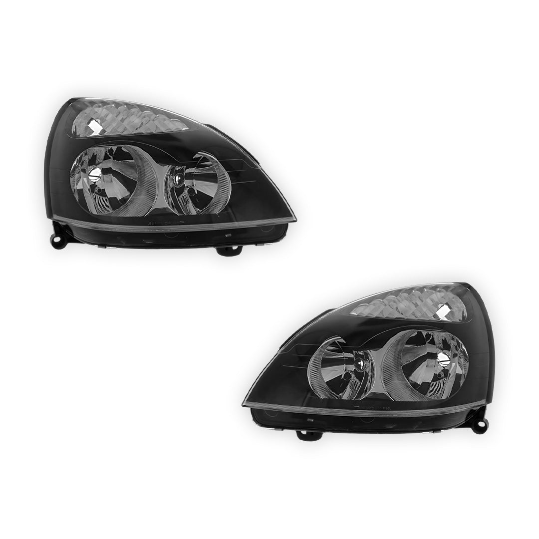 Renault Clio MK2 Headlights 2001 - 2005 OEM-Style Aftermarket Left & Right