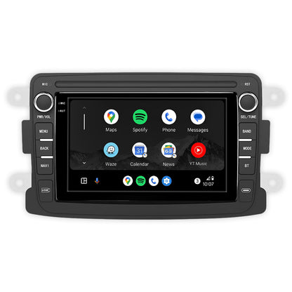 Renault Duster Gen 1 (2013 - 2017) 7" Wireless Android 13 Touchscreen Stereo for Apple CarPlay / Android Auto