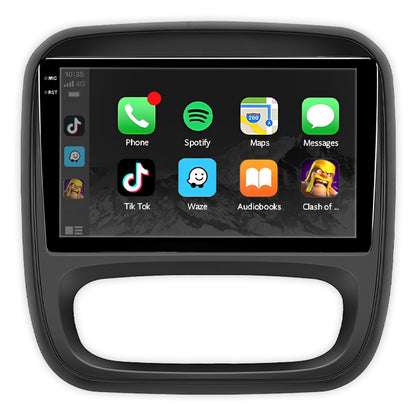 Renault Trafic X82 (2014 - 2021) 9" Wireless Android 16 Touchscreen Stereo for Apple CarPlay / Android Auto