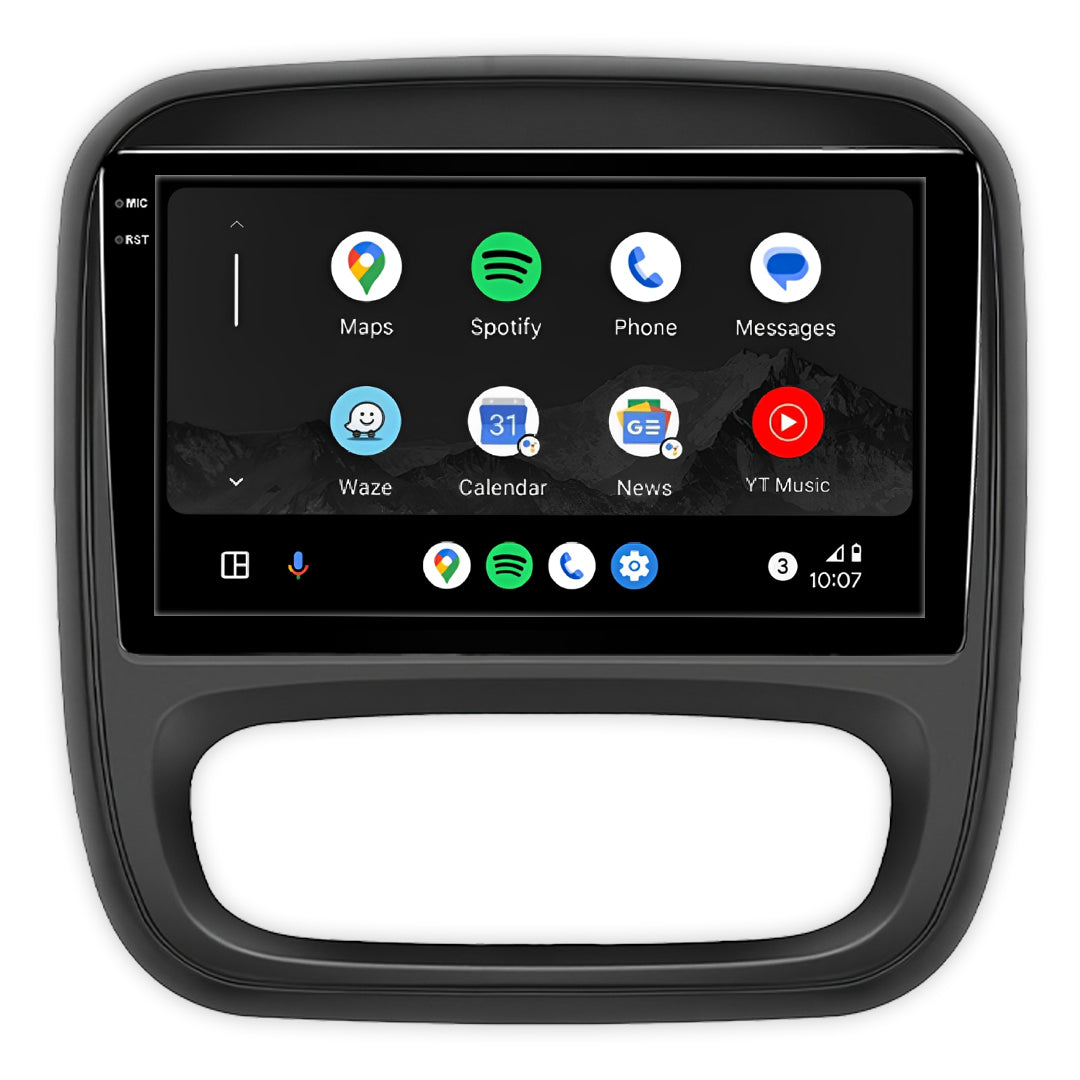 Renault Trafic X82 (2014 - 2021) 9" Wireless Android 16 Touchscreen Stereo for Apple CarPlay / Android Auto
