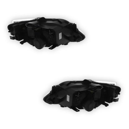 Seat Ibiza 6J Headlights Twin Reflector 2008 - 2012 OEM-Style Aftermarket Left & Right