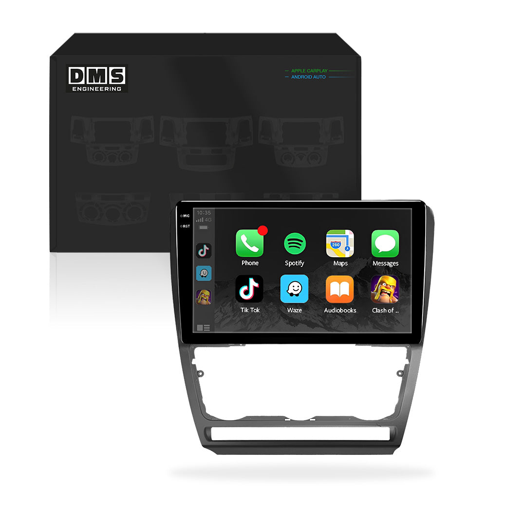 Skoda Octavia 1Z (2007 - 2013) 9" Wireless Android 13 Touchscreen Stereo for Apple CarPlay / Android Auto