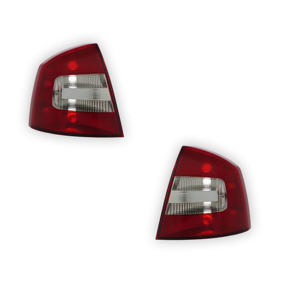 Skoda Octavia Mk2 1Z Tail Lights 2009 - 2013 OEM-Style Aftermarket Left & Right