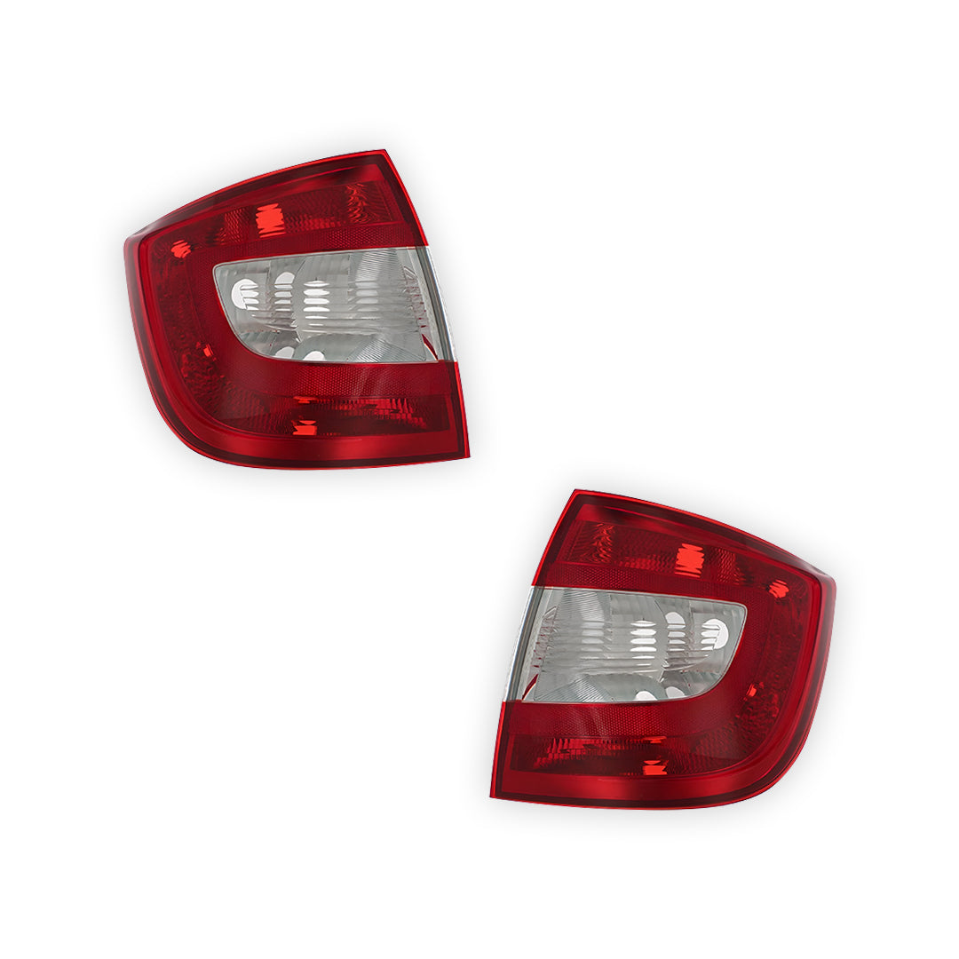 Skoda Rapid Rear Tail Lights 2012 - 2019 OEM-Style Aftermarket Left & Right