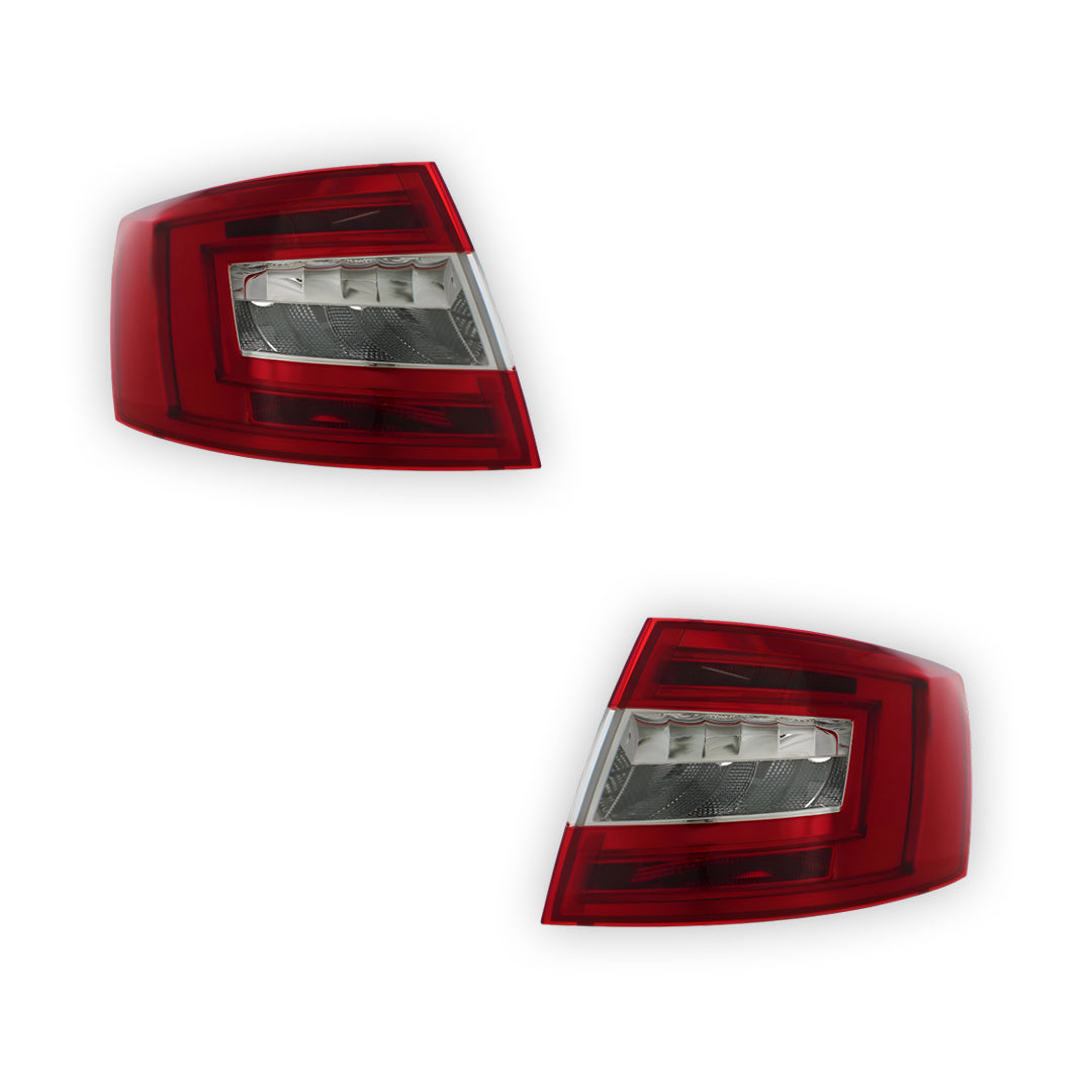 Skoda Octavia Mk3 5E Tail Lights 2013 - 2017 OEM-Style Aftermarket Left & Right