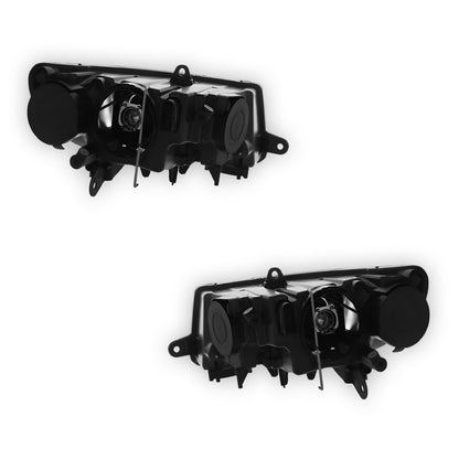 Skoda Superb 3T Chrome Headlights 2009 - 2013 OEM-Style Aftermarket Left & Right