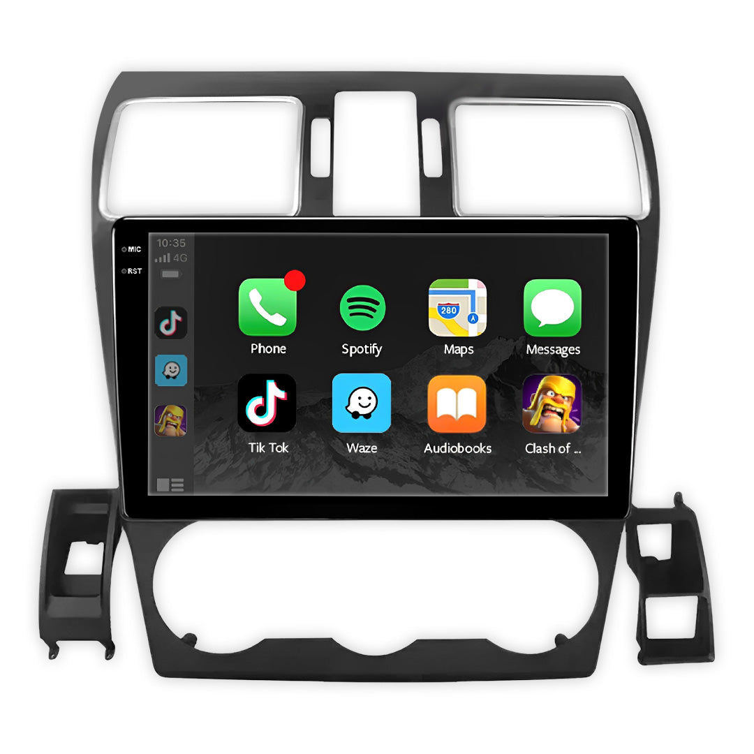 Subaru Impreza GK / GT (2015 - 2018) 9" Wireless Android 13 Touchscreen Stereo for Apple CarPlay / Android Auto