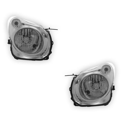 Suzuki Alto Chrome Headlights 2009 - 2015 OEM-Style Aftermarket Left & Right