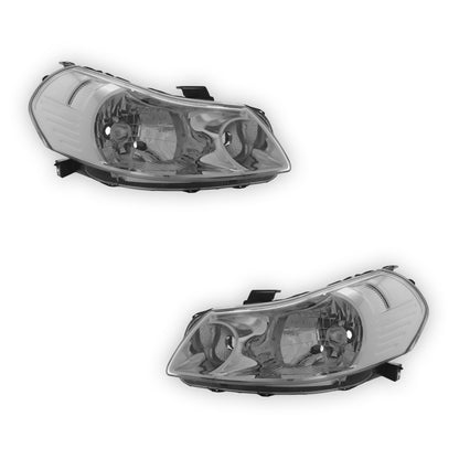 Suzuki SX4 Chrome Headlights 2006 - 2015 OEM-Style Aftermarket Left & Right