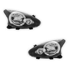 Toyota Aygo Black Headlights 2005 - 2015 OEM-Style Aftermarket Left & Right