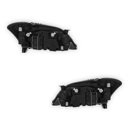 Toyota Corolla Chrome Headlights  2002 - 2004 OEM-Style Aftermarket Left & Right