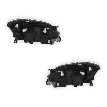 Toyota Corolla Chrome Headlights  2004 - 2007 OEM-Style Aftermarket Left & Right