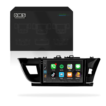 Toyota Corolla E160 / E170 / E180 Sedan (2013 - 2016) 10.1" Wireless Android 13 Head Unit for Apple CarPlay / Android Auto