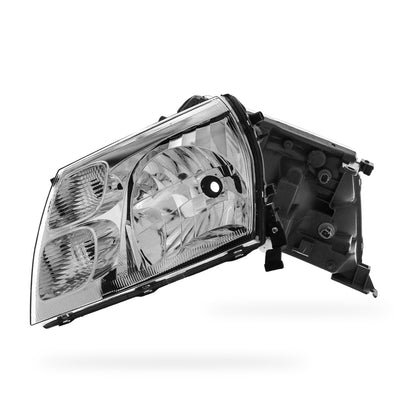 Toyota Hi-Ace Chrome Headlights 2006 - 2012 OEM-Style Aftermarket Left & Right