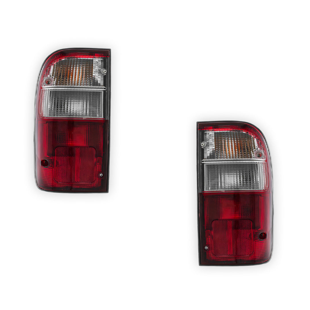 Toyota Hi-Lux Rear Tail Lights 1997 - 2001 OEM-Style Aftermarket Left & Right