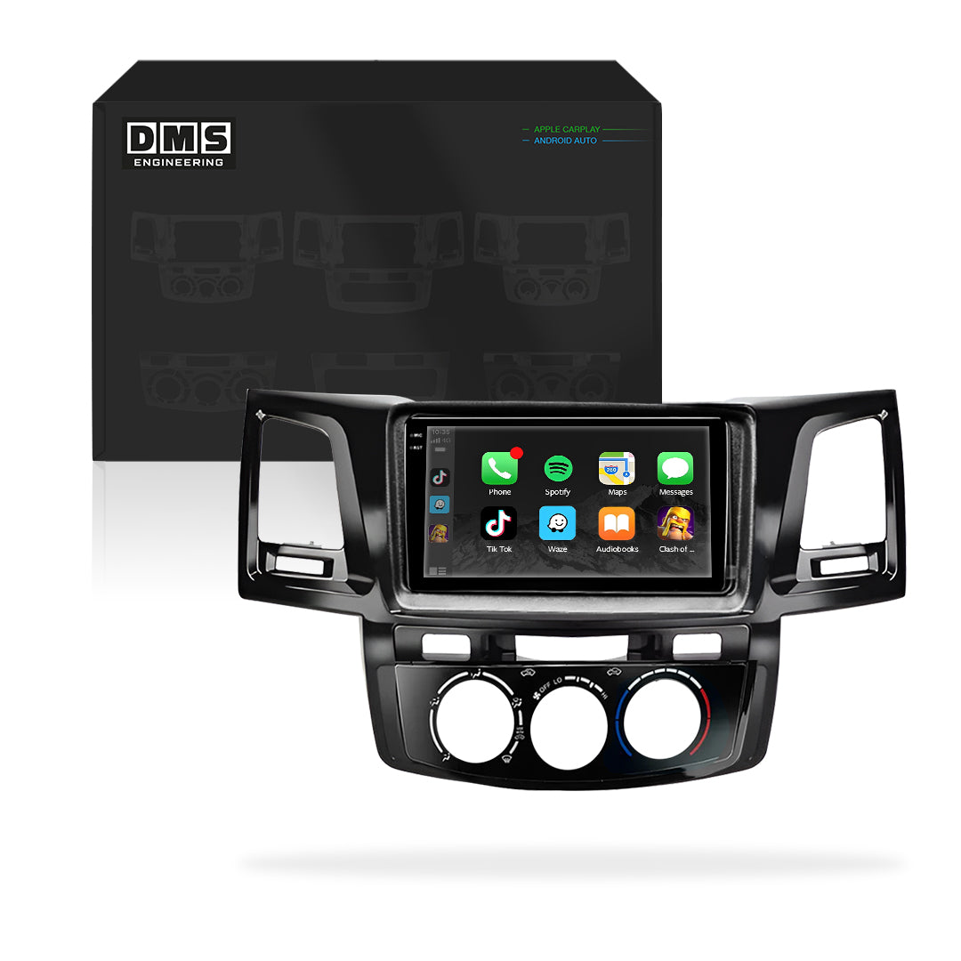 Toyota HiLux N70 (2005 - 2014) 7" Wireless Android 13 Head Unit for Apple CarPlay / Android Auto