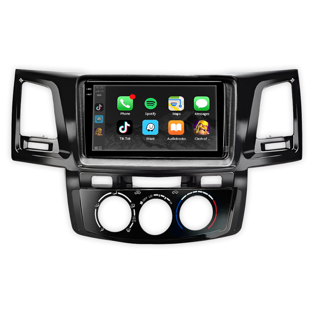 Toyota HiLux N70 (2005 - 2014) 7" Wireless Android 13 Head Unit for Apple CarPlay / Android Auto