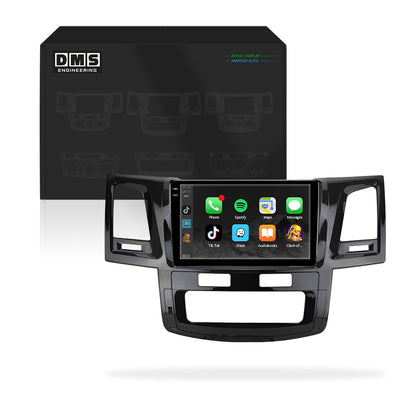 Toyota HiLux N70 (2005 - 2014) 9" Wireless Android 13 Head Unit for Apple CarPlay / Android Auto