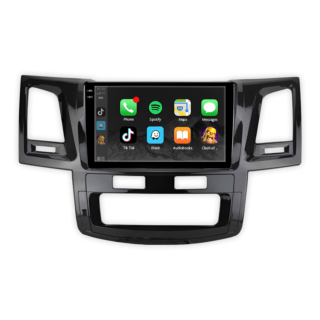 Toyota HiLux N70 (2005 - 2014) 9" Wireless Android 13 Head Unit for Apple CarPlay / Android Auto