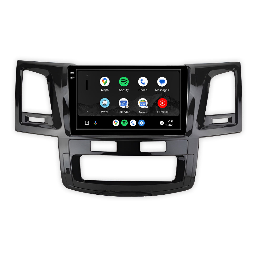 Toyota HiLux N70 (2005 - 2014) 9" Wireless Android 13 Head Unit for Apple CarPlay / Android Auto