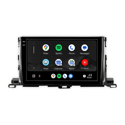 Toyota Kluger XU50 (2014 - 2019) 10" Wireless Android 15 Touchscreen Stereo for Apple CarPlay / Android Auto