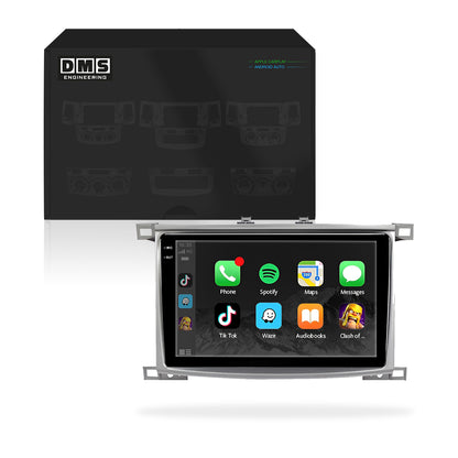 Toyota LandCruiser 100 Series (1999 - 2006) 9" Wireless Android 13 Head Unit for Apple CarPlay / Android Auto