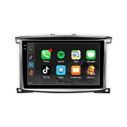 Toyota LandCruiser 100 Series (1999 - 2007) 10" Wireless Android 13 Head Unit for Apple CarPlay / Android Auto