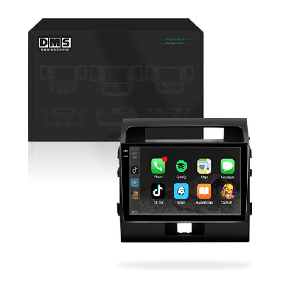 Toyota LandCruiser 200 Series (2007 - 2015) 9" Wireless Android 13 Touchscreen Stereo for Apple CarPlay / Android Auto