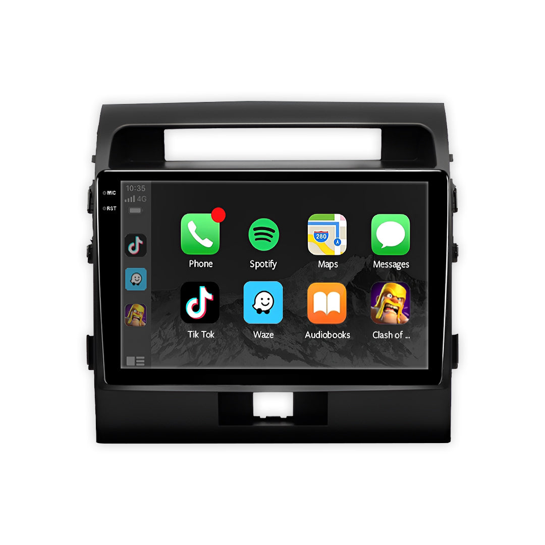 Toyota LandCruiser 200 Series (2007 - 2015) 9" Wireless Android 13 Touchscreen Stereo for Apple CarPlay / Android Auto