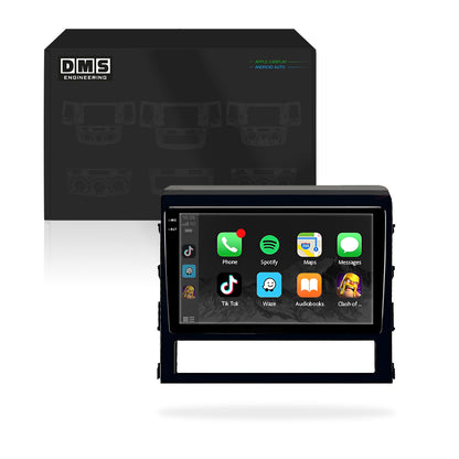 Toyota LandCruiser 200 Series (2016 - 2022) 9" Wireless Android 13 Touchscreen Stereo for Apple CarPlay / Android Auto