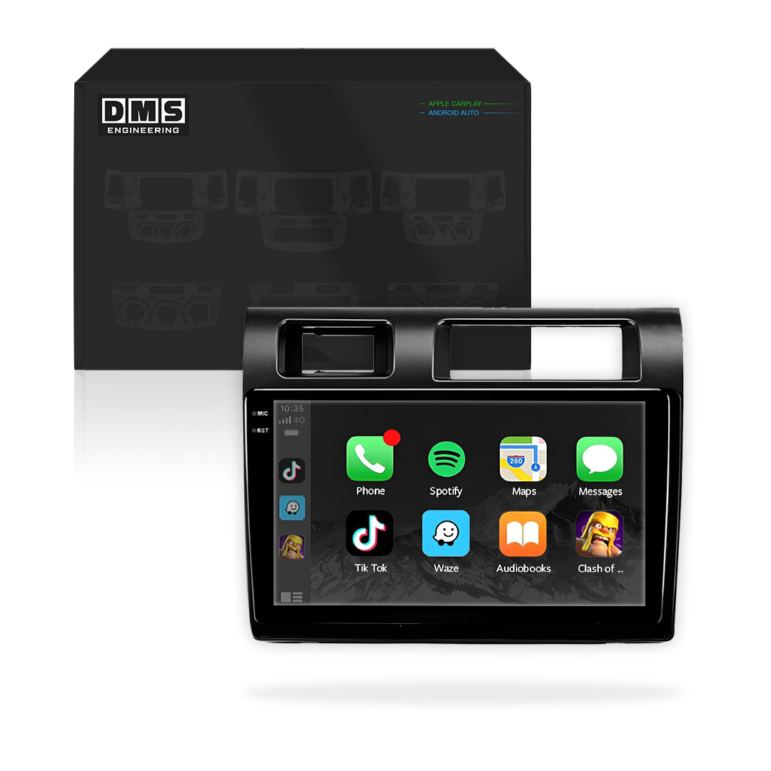 Toyota LandCruiser 70 / 76 / 79 Series (1984 - 2023) 9" Wireless Android 15 Touchscreen Stereo for Apple CarPlay / Android Auto