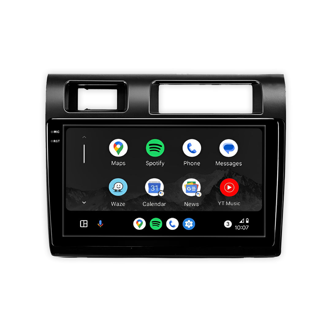 Toyota LandCruiser 70 / 76 / 79 Series (1984 - 2023) 9" Wireless Android 15 Touchscreen Stereo for Apple CarPlay / Android Auto