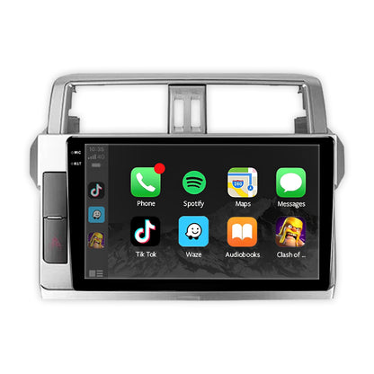 Toyota LandCruiser Prado 150 Series (2014 - 2017) 10.1" Wireless Android 13 Head Unit for Apple CarPlay / Android Auto