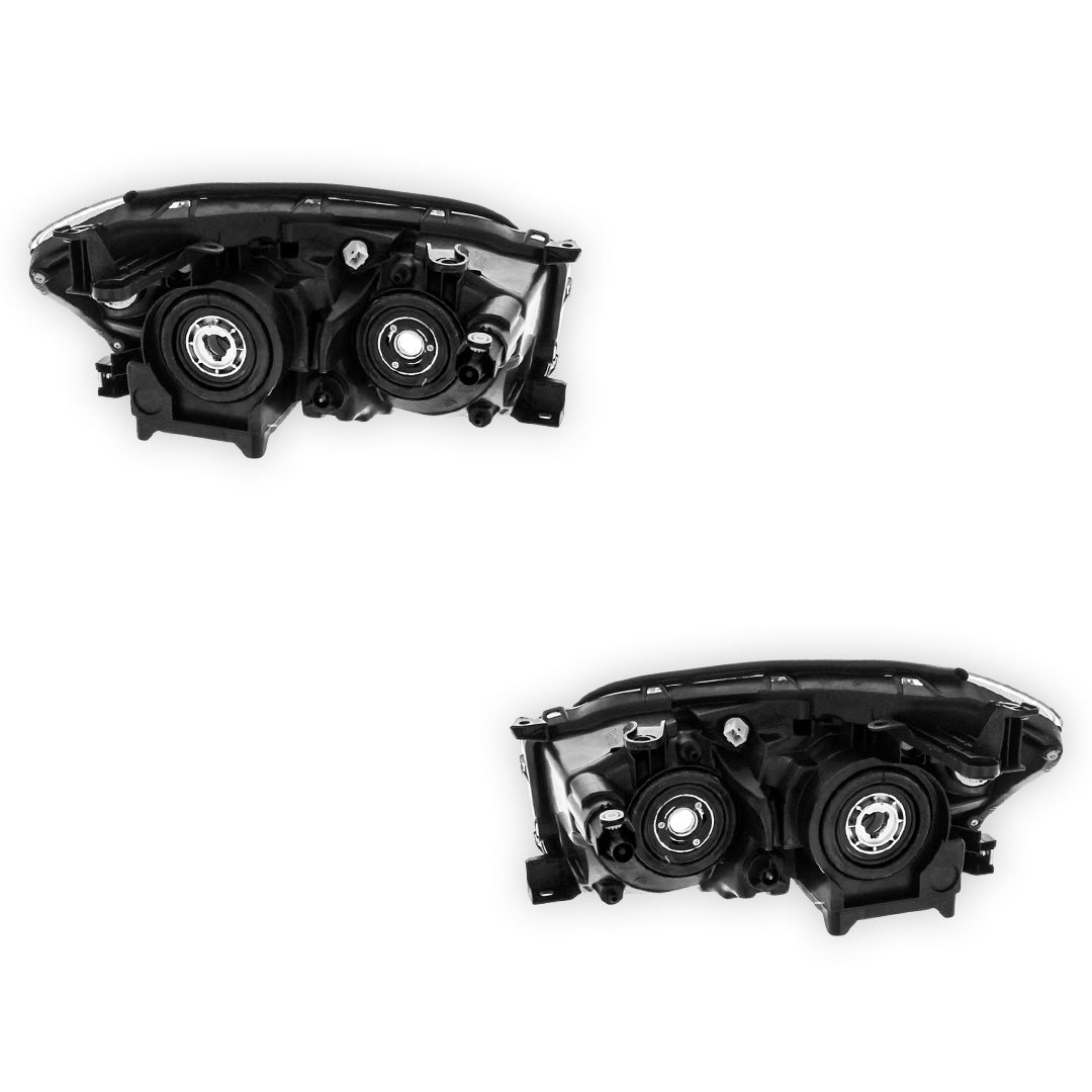 Toyota Rav-4 Chrome Headlights 2009 - 2010 OEM-Style Aftermarket Left & Right