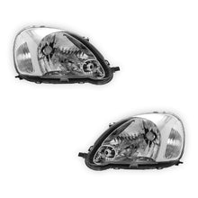 Toyota Yaris Chrome Headlights 2003 - 2006 OEM-Style Aftermarket Left & Right