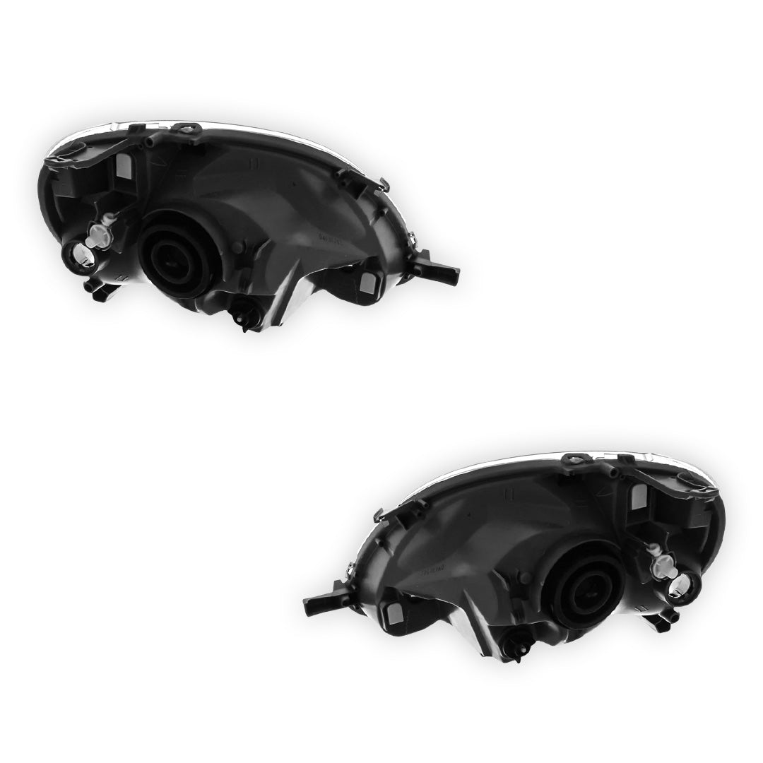 Toyota Yaris Chrome Headlights 2003 - 2006 OEM-Style Aftermarket Left & Right
