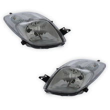 Toyota Yaris Chrome Headlights 2005 - 2008 OEM-Style Aftermarket Left & Right