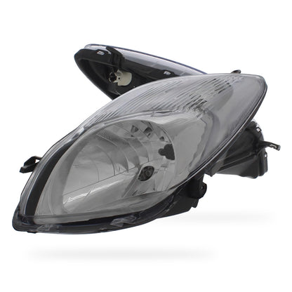 Toyota Yaris Chrome Headlights 2008 - 2012 OEM-Style Aftermarket Left & Right