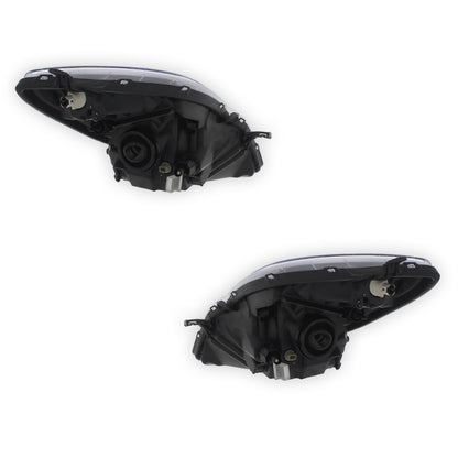Toyota Yaris Chrome Headlights 2008 - 2012 OEM-Style Aftermarket Left & Right