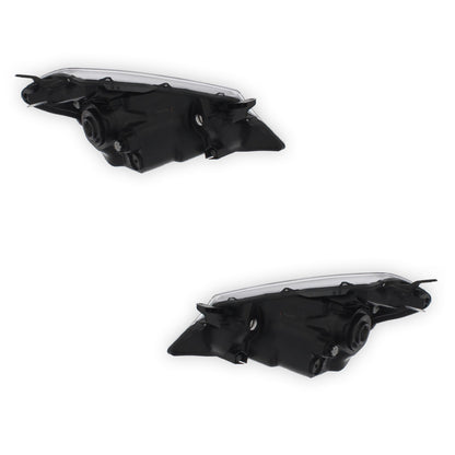 Toyota Yaris Dark Grey Headlights 2011 - 2014 OEM-Style Aftermarket Left & Right