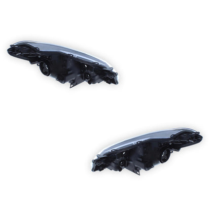 Toyota Yaris Headlights Non Projector 2014 - 2017 OEM-Style Aftermarket Left & Right