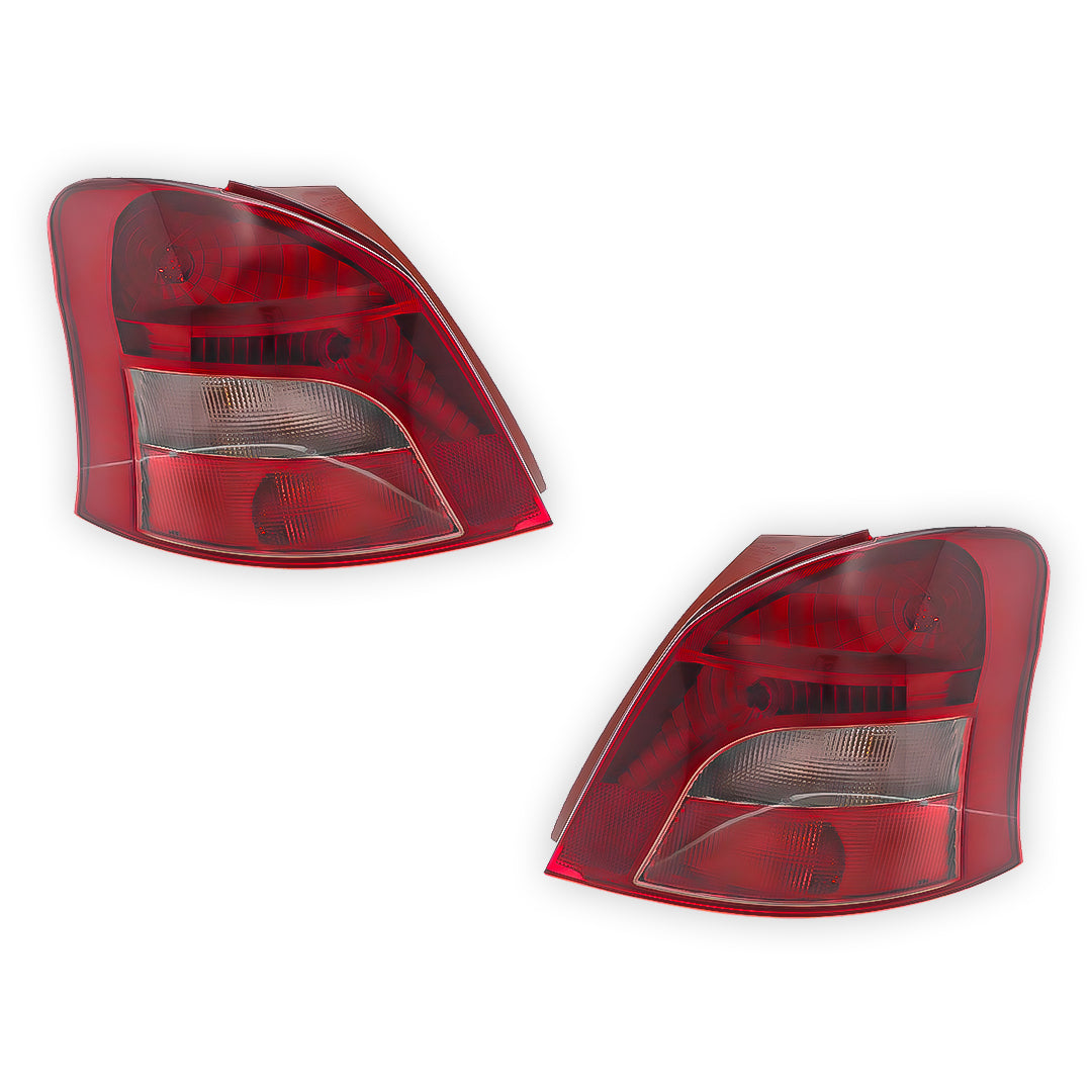 Toyota Yaris Rear Tail Lights 2005 - 2008 OEM-Style Aftermarket Left & Right