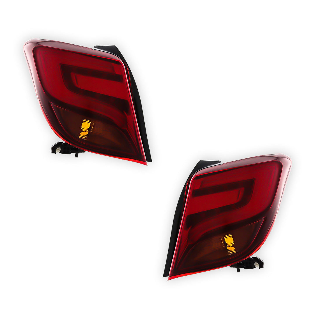 Toyota Yaris Tail Lights 2014 - 2017 OEM-Style Aftermarket Left & Right