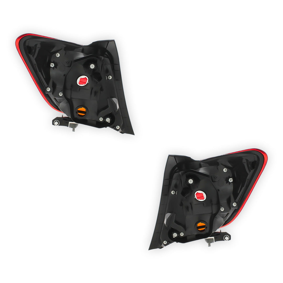 Toyota Yaris Tail Lights 2014 - 2017 OEM-Style Aftermarket Left & Right