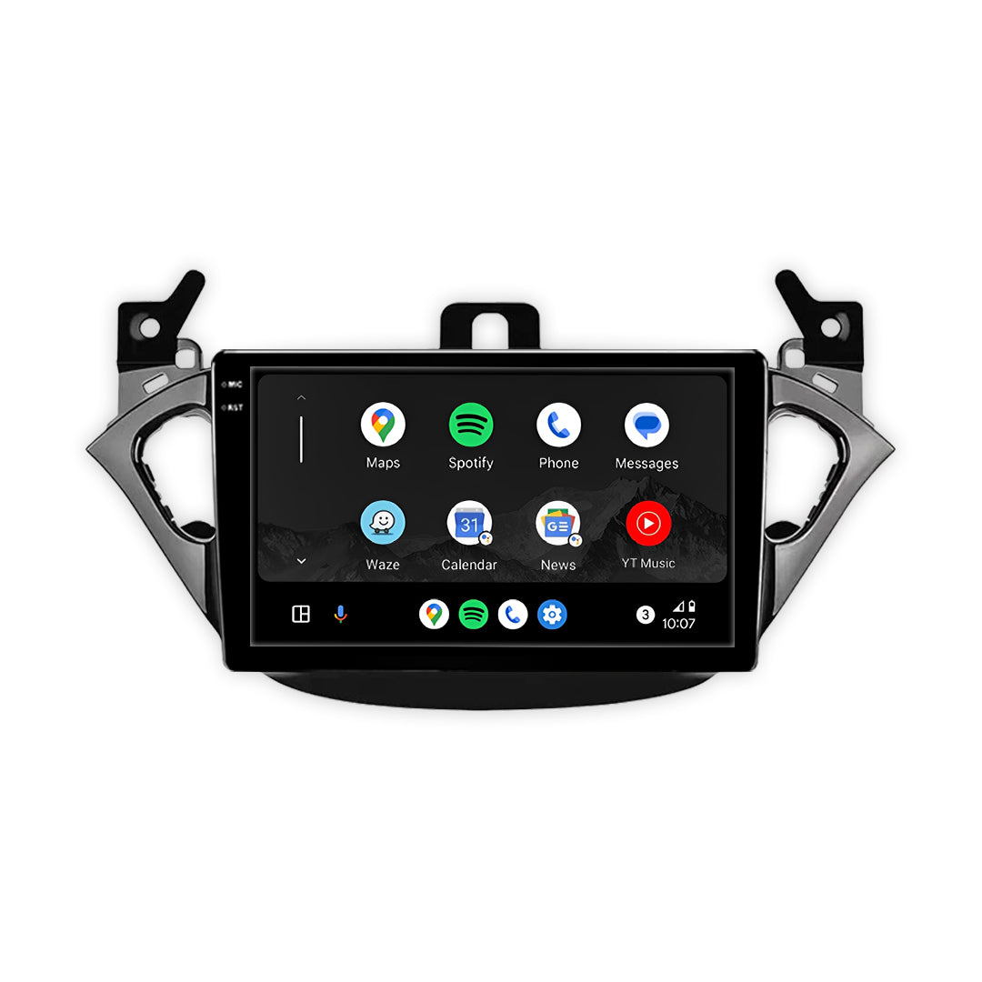 Vauxhall Corsa E (2013 - 2019) 9" Wireless Android 13 Touchscreen Stereo for Apple CarPlay / Android Auto