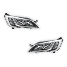 Vauxhall Movano MK3 Chrome Headlights 2021 - 2026 OEM-Style Aftermarket Left & Right