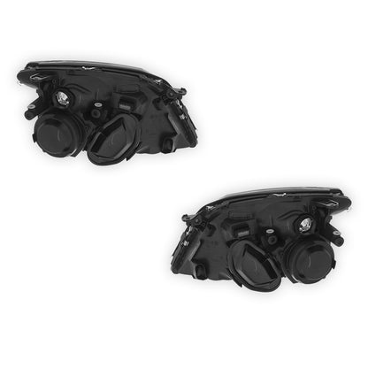 Vauxhall Vectra C Black Headlights 2002 - 2005 OEM-Style Aftermarket Left & Right