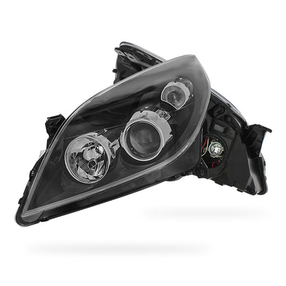 Vauxhall Vectra C Black Headlights 2005 - 2009 OEM-Style Aftermarket Left & Right