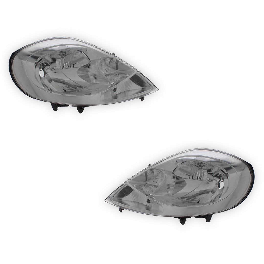 Vauxhall Vivaro Chrome Headlights 2006 - 2015 OEM-Style Aftermarket Left & Right